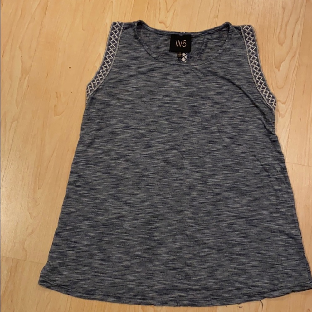 Navy Heather tank
